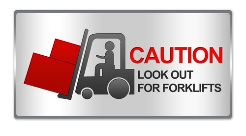 forklift safety system pedestrian