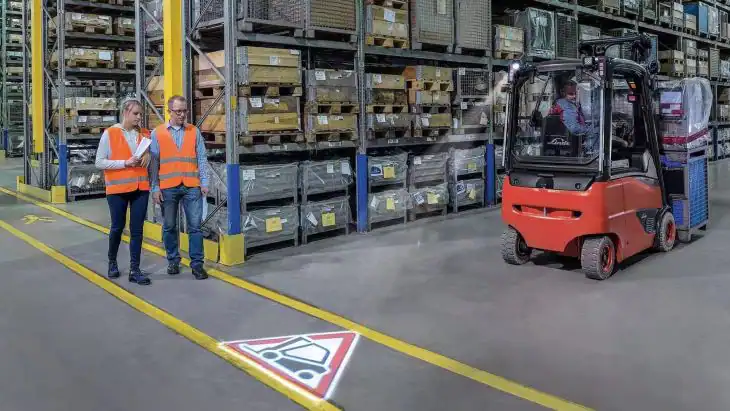 Forklift Safety System Collision Avoidance