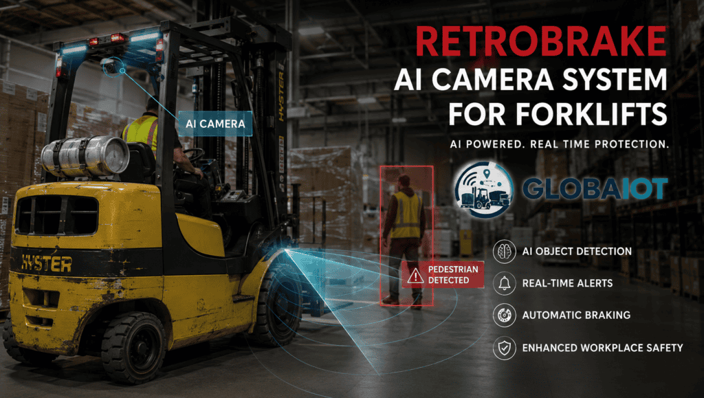 Autobrake AI Camera Forklifts Hyster