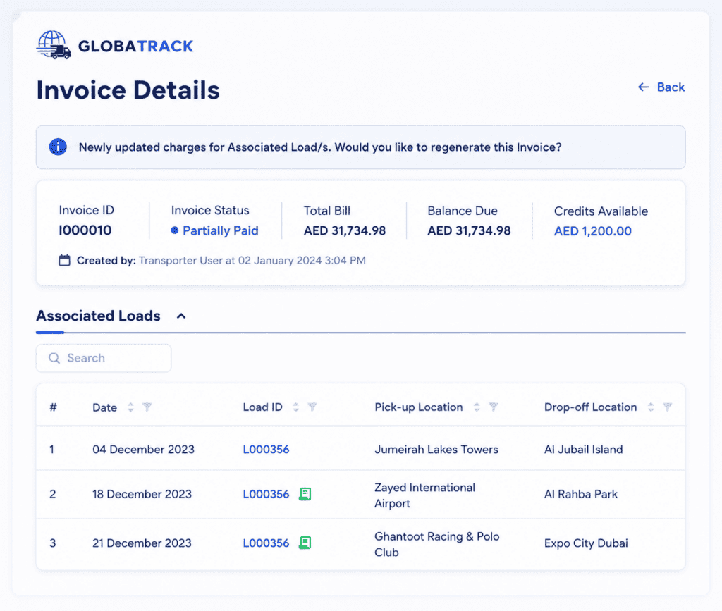 Invoice Details