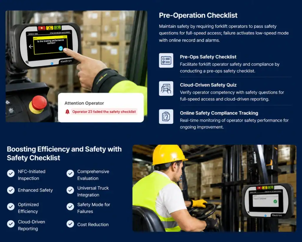 Properational safety checklist