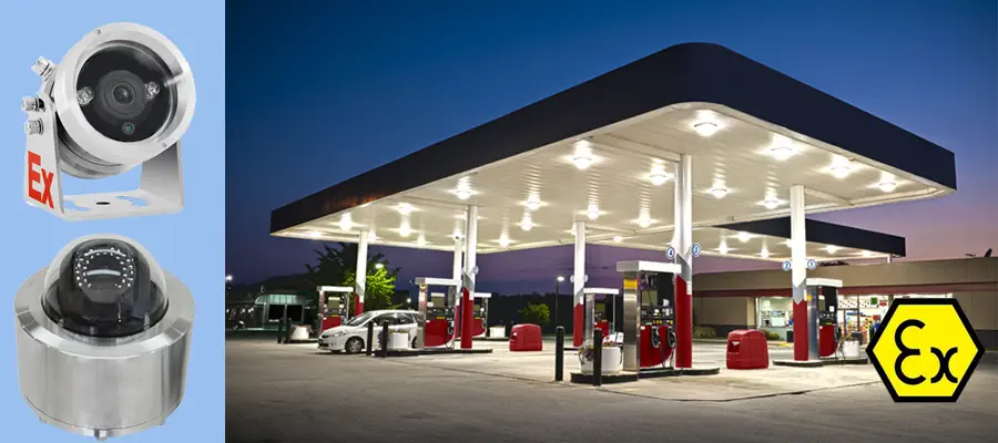 gas station explosion proof camera